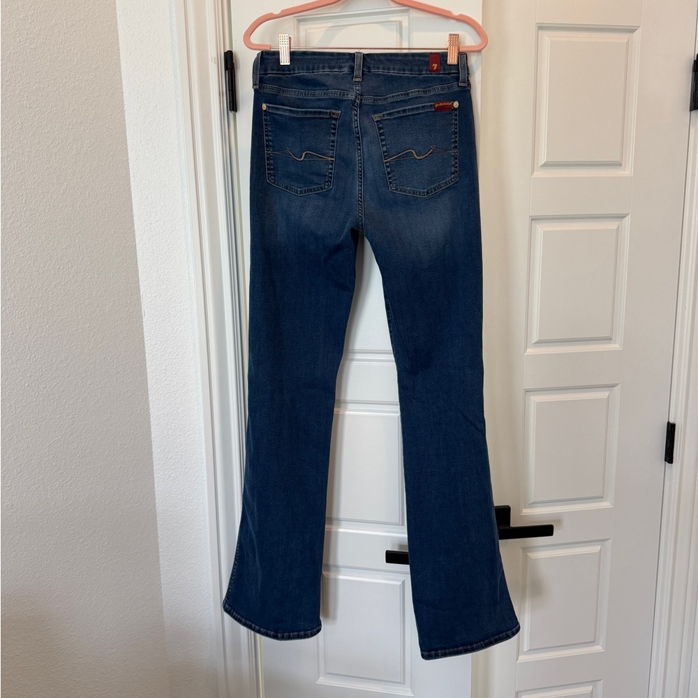 7 for all Man Kind Bootcut Jeans, size 28. EUC - Picture 2 of 3
